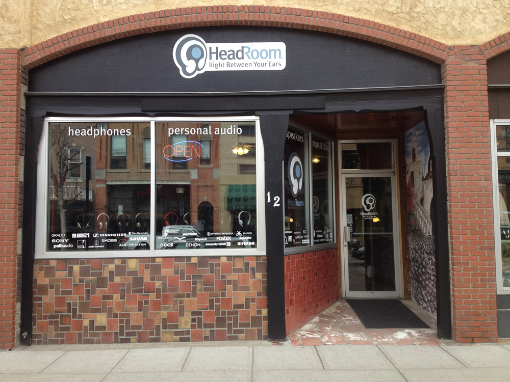 HeadRoom's Retail Storefront in Downtown Bozeman